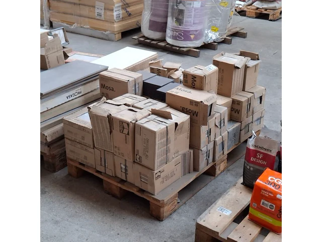 3x pallet met diverse wand & vloer tegels, o.a. procasa, mosa en grespania - afbeelding 4 van  18