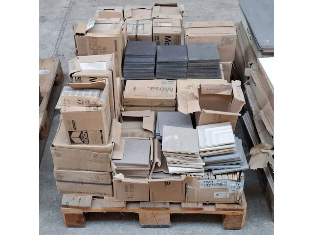 3x pallet met diverse wand & vloer tegels, o.a. procasa, mosa en grespania - afbeelding 10 van  18