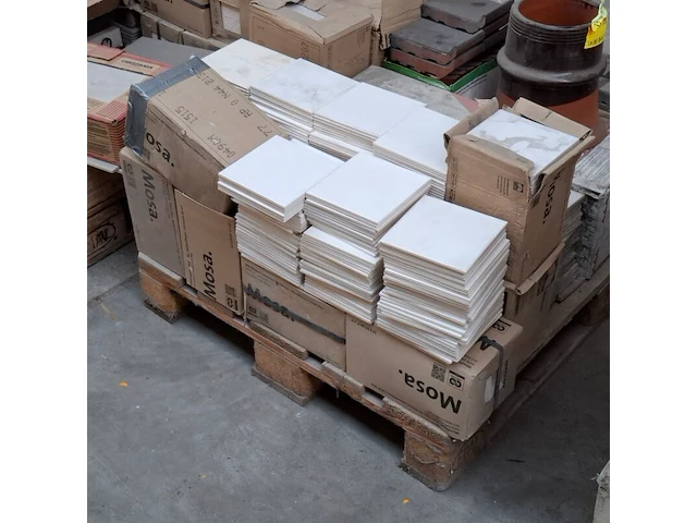 3x pallet met diverse wand & vloer tegels, o.a. procasa, mosa en grespania - afbeelding 16 van  18