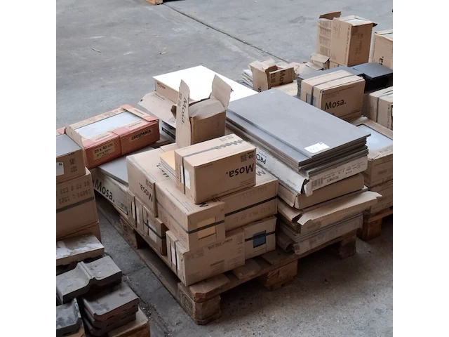 3x pallet met diverse wand & vloer tegels, o.a. procasa, mosa en grespania - afbeelding 17 van  18