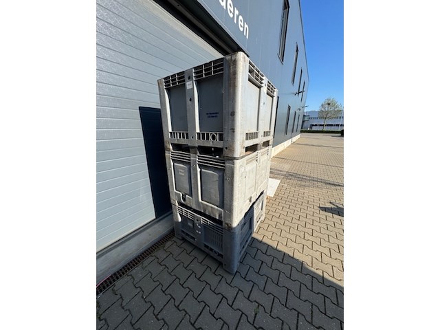 3x palletbox grijs - afbeelding 4 van  6