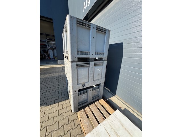 3x palletbox grijs - afbeelding 6 van  6