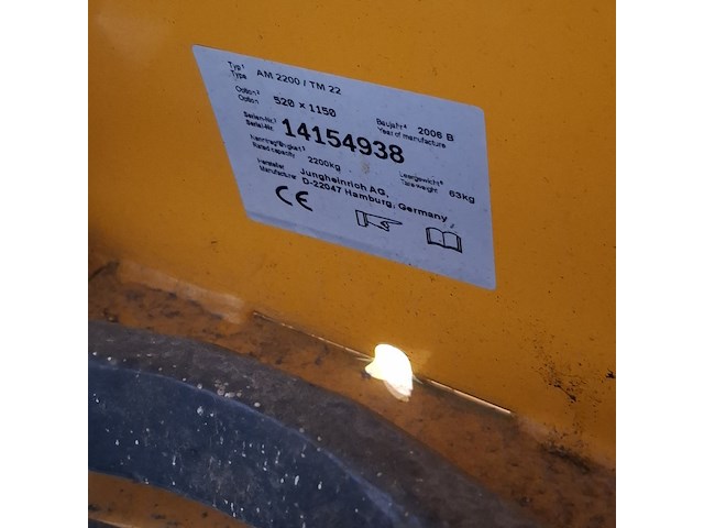 3x palletwagen, jungheinrich - afbeelding 7 van  24