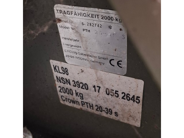 3x palletwagen, o.a. crown - afbeelding 11 van  20