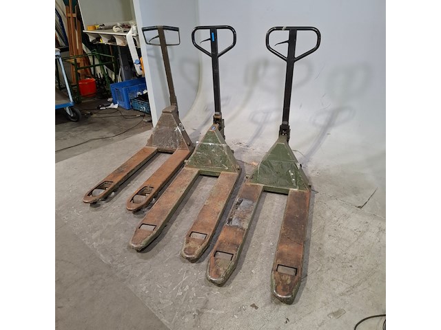 3x palletwagen, o.a. crown - afbeelding 14 van  20