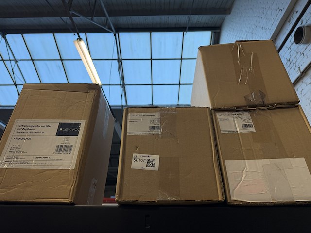 3x pan, 1x drankdispenser ambiente, levivo - afbeelding 1 van  4