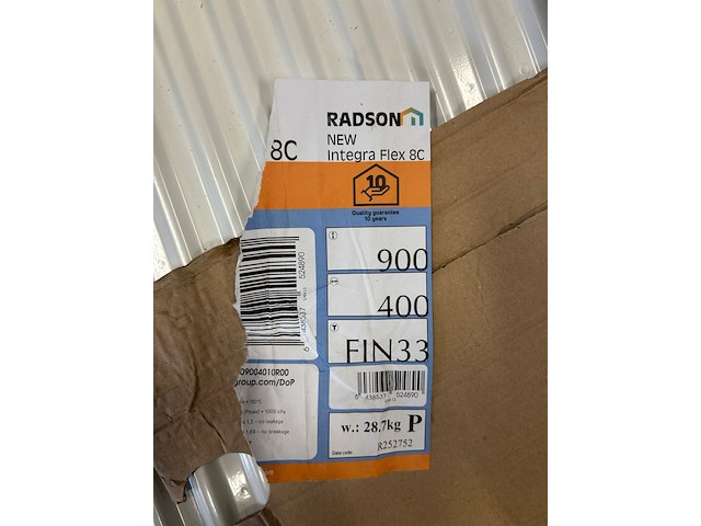 3x paneelradiator 900x400mm, radson - afbeelding 4 van  4