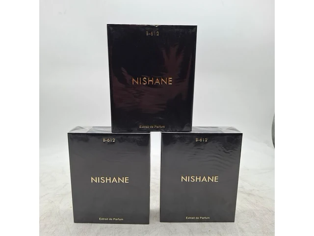 3x parfum, nishane, b-612 - afbeelding 1 van  3