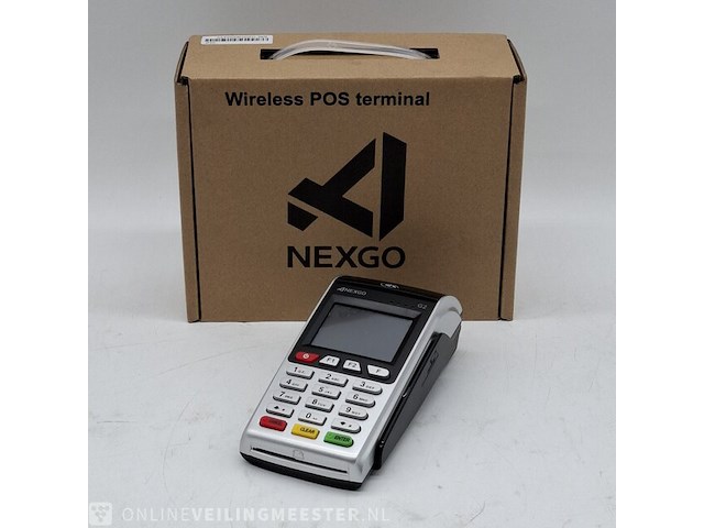 3x pin automaat, nexgo, g2 wireless pos terminal - afbeelding 1 van  11