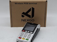3x pin automaat, nexgo, g2 wireless pos terminal - afbeelding 1 van  11
