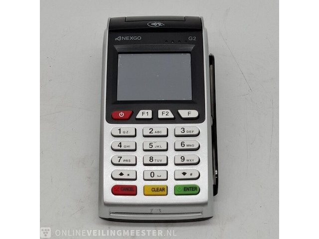 3x pin automaat, nexgo, g2 wireless pos terminal - afbeelding 4 van  11