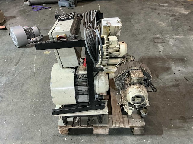 3x piovan - f38 - zijkanaalblower regeneratieve blower - afbeelding 1 van  11