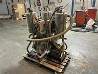 3x piovan f38 - side channel/ring blower - 4 x piovan c10ix (material receiver) - afbeelding 3 van  15
