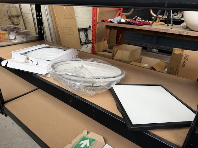 3x plafond lamp - afbeelding 1 van  4