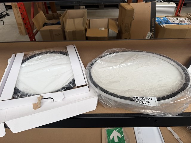 3x plafond lamp - afbeelding 3 van  4