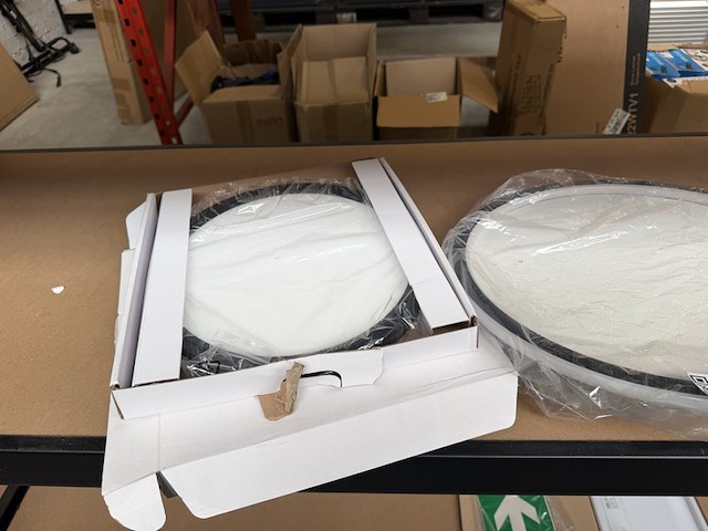3x plafond lamp - afbeelding 4 van  4