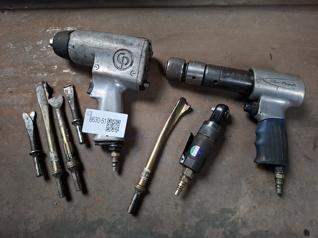 3x pneumatisch gereedschap - afbeelding 1 van  7