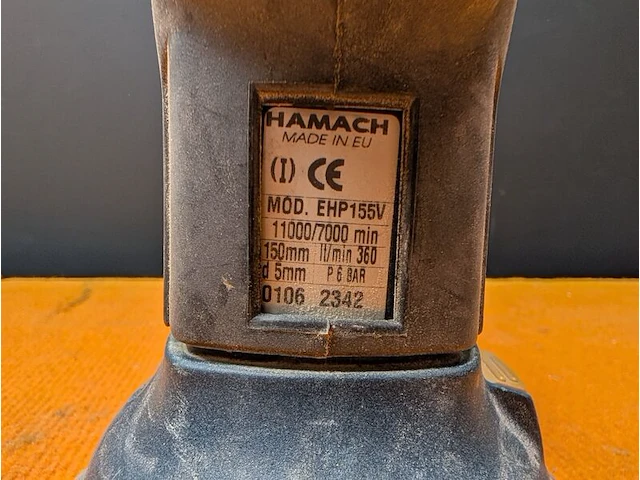 3x pneumatische excentrische schuurmachine hamach - afbeelding 14 van  17