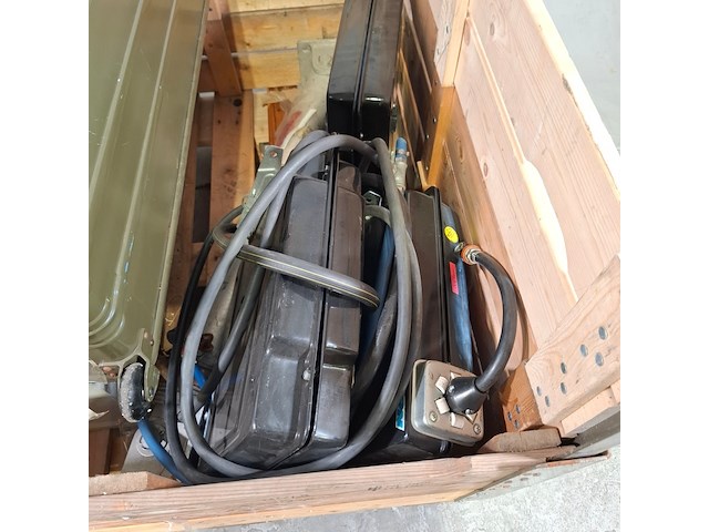 3x pneumatische slanghaspel en 2x transportkist, o.a. nedermann - afbeelding 3 van  20
