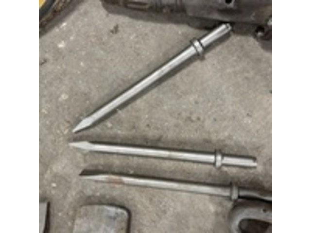 3x pneumatische sloophamer met toebehoren o.a. böhler - afbeelding 3 van  15