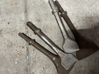 3x pneumatische sloophamer met toebehoren o.a. böhler - afbeelding 6 van  15