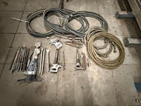 3x pneumatische sloophamer met toebehoren o.a. böhler - afbeelding 1 van  15