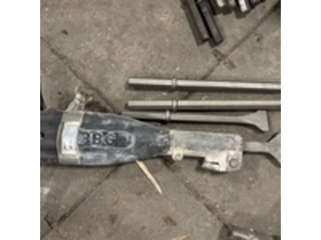 3x pneumatische sloophamer met toebehoren o.a. böhler - afbeelding 12 van  15