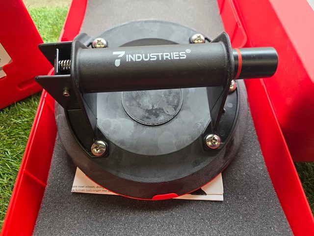 3x pompzuiger 200mm industries, 26040000, zwart - afbeelding 3 van  7