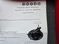 3x pompzuiger 200mm industries, 26040000, zwart - afbeelding 7 van  7