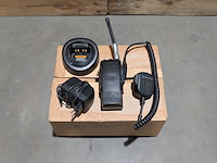 3x portofoon met accessoires, motorola