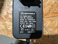 3x portofoon met accessoires, motorola - afbeelding 9 van  9