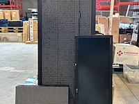 3x professionele beeldschermen en led-videowall panelen w.o. flatron