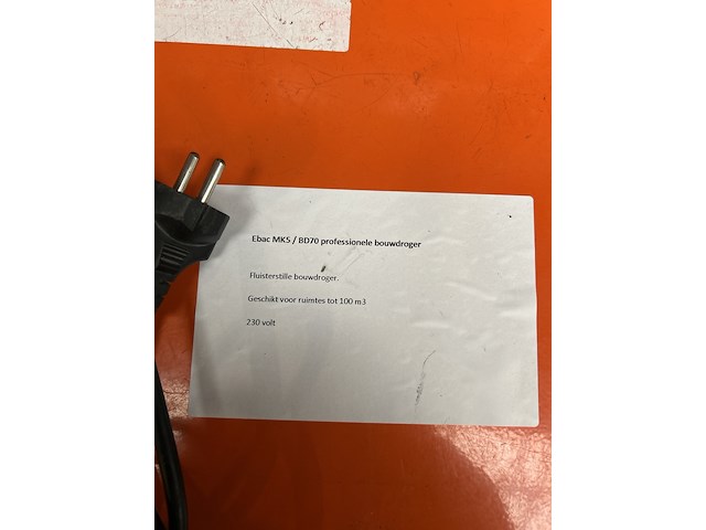 3x professionele bouwdroger, ebac , mk5/bd70 - afbeelding 4 van  6