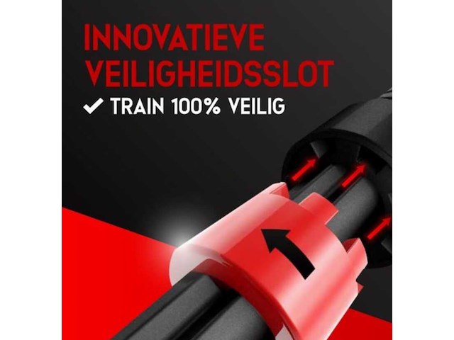 3x pull up bar, 101 produts, zwart rood - afbeelding 4 van  6