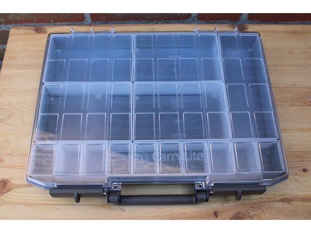 3x raaco carrylite 55/5x10 assortimentskoffer 15-vakken - afbeelding 4 van  9