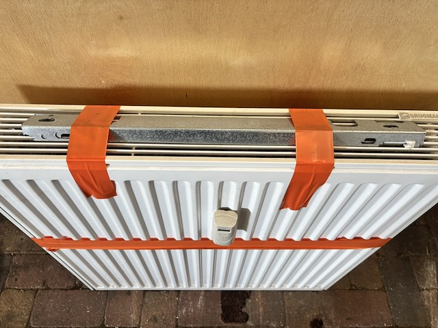 3x radiatoren, brugman kompakt-4, t22 - 1335 watt, wit - afbeelding 6 van  9