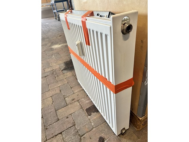 3x radiatoren, brugman kompakt-4, t22 - 1335 watt, wit - afbeelding 3 van  9