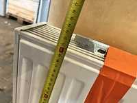 3x radiatoren, brugman kompakt-4, t22 - 1335 watt, wit - afbeelding 7 van  9