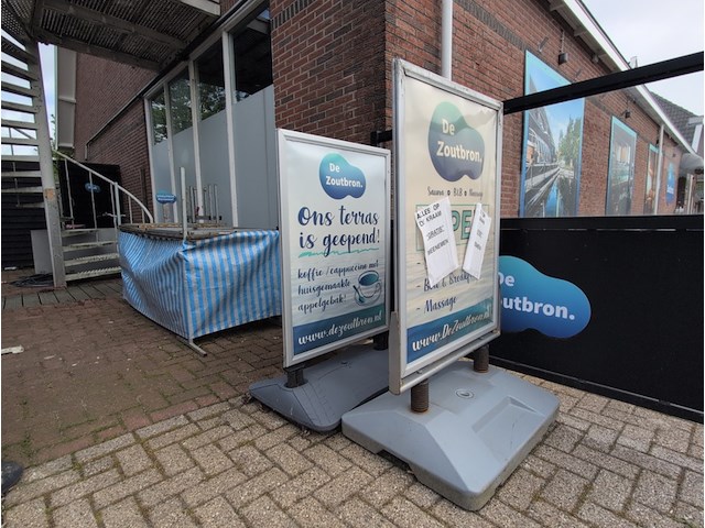 3x reclamebord - afbeelding 1 van  3