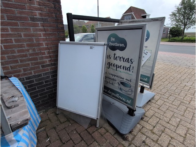 3x reclamebord - afbeelding 2 van  3