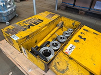 3x rems draadsnijgereedschap met snijkoppen in metalen koffer - afbeelding 4 van  6