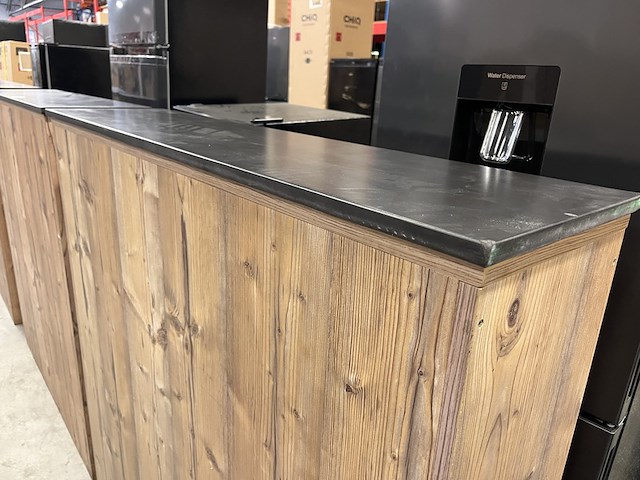 3x restaurant scheidingswand 121x30x127 cm - afbeelding 3 van  5