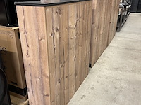 3x restaurant scheidingswand 121x30x127 cm - afbeelding 5 van  5