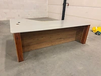 3x robuuste bureaus incl. ladekastjes - afbeelding 5 van  12