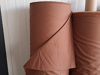 3x rol canvas bekledingsstof, terra - afbeelding 3 van  6