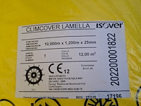 3x rol isolatiemateriaal, isover, climcover lamella, 12 m² - afbeelding 4 van  4