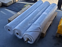 3x rol stof voor stucloper en spatkleden - afbeelding 1 van  4