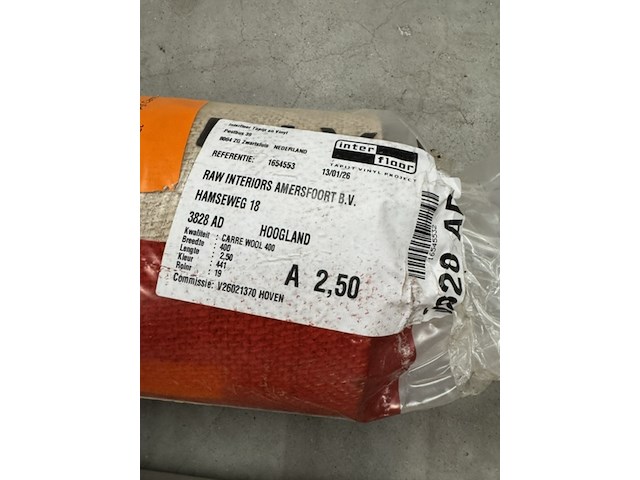 3x rol tapijt, interfloor, carre, antraciet - afbeelding 2 van  3