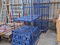3x rolcontainer met modulaire opbouw