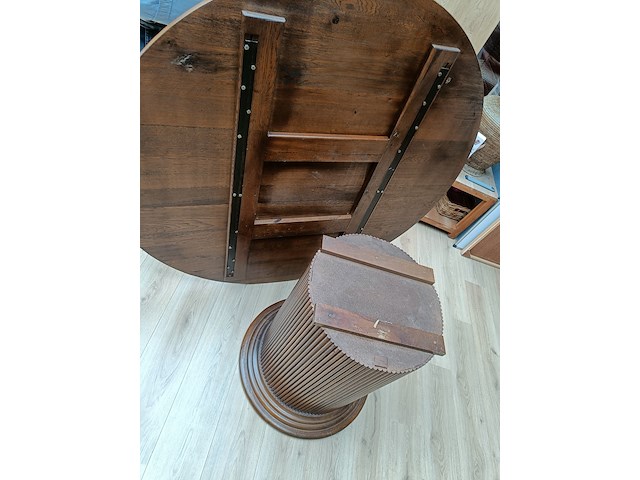 3x ronde eettafel of vergadertafel - afbeelding 3 van  5